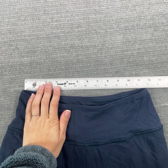 Lululemon Pants 4 Blue High Rise Pocket Legging Jogger Gym Athleisure Yoga - Picture 4 of 8